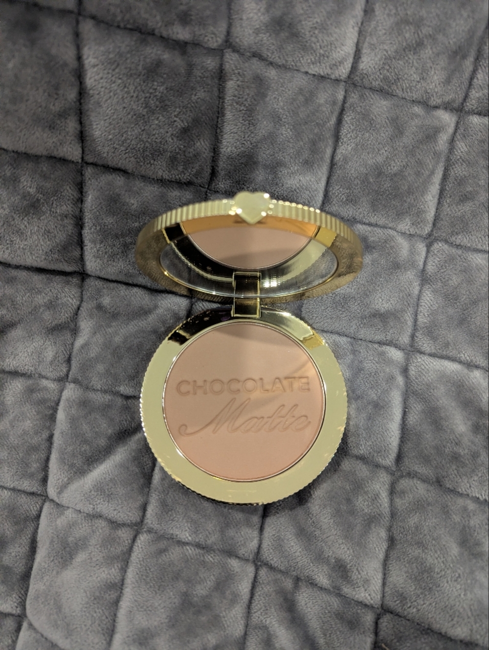 Chocolate Matte Pressed Powder Bronzer - Light Brown